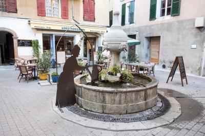 Brunnen in Castellane