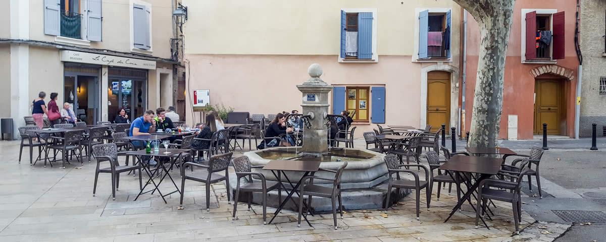 Cafe in Manosque