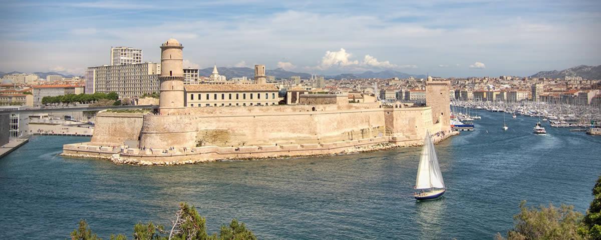 Der alte Hafen von Marseille