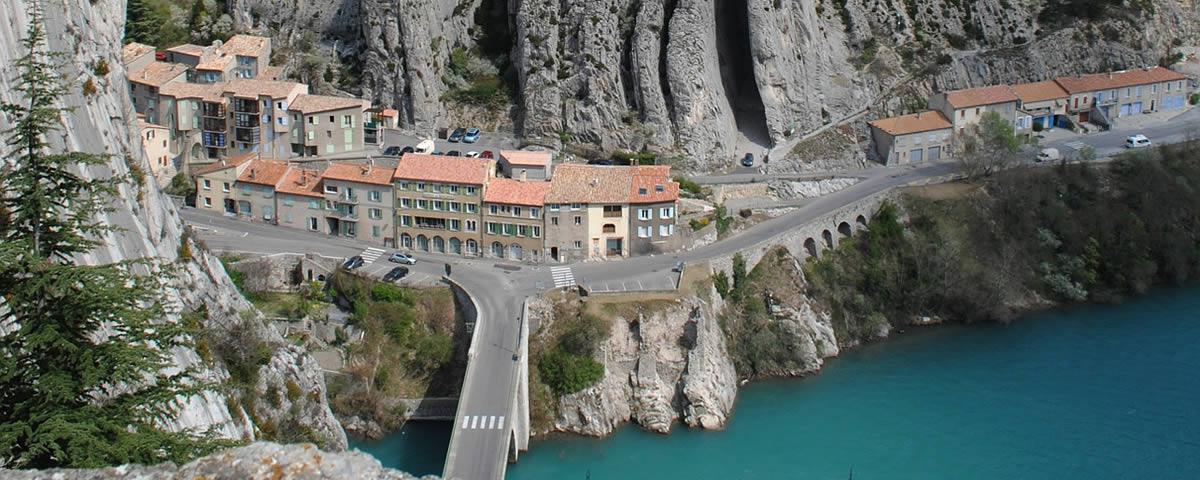 Sisteron an der Durance