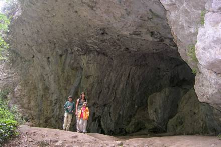 Wanderung durch die Gorges du Regalon