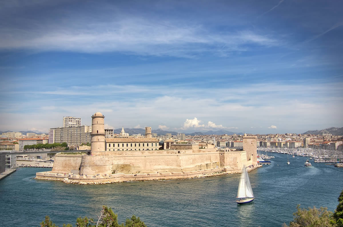 Der alte Hafen von Marseille