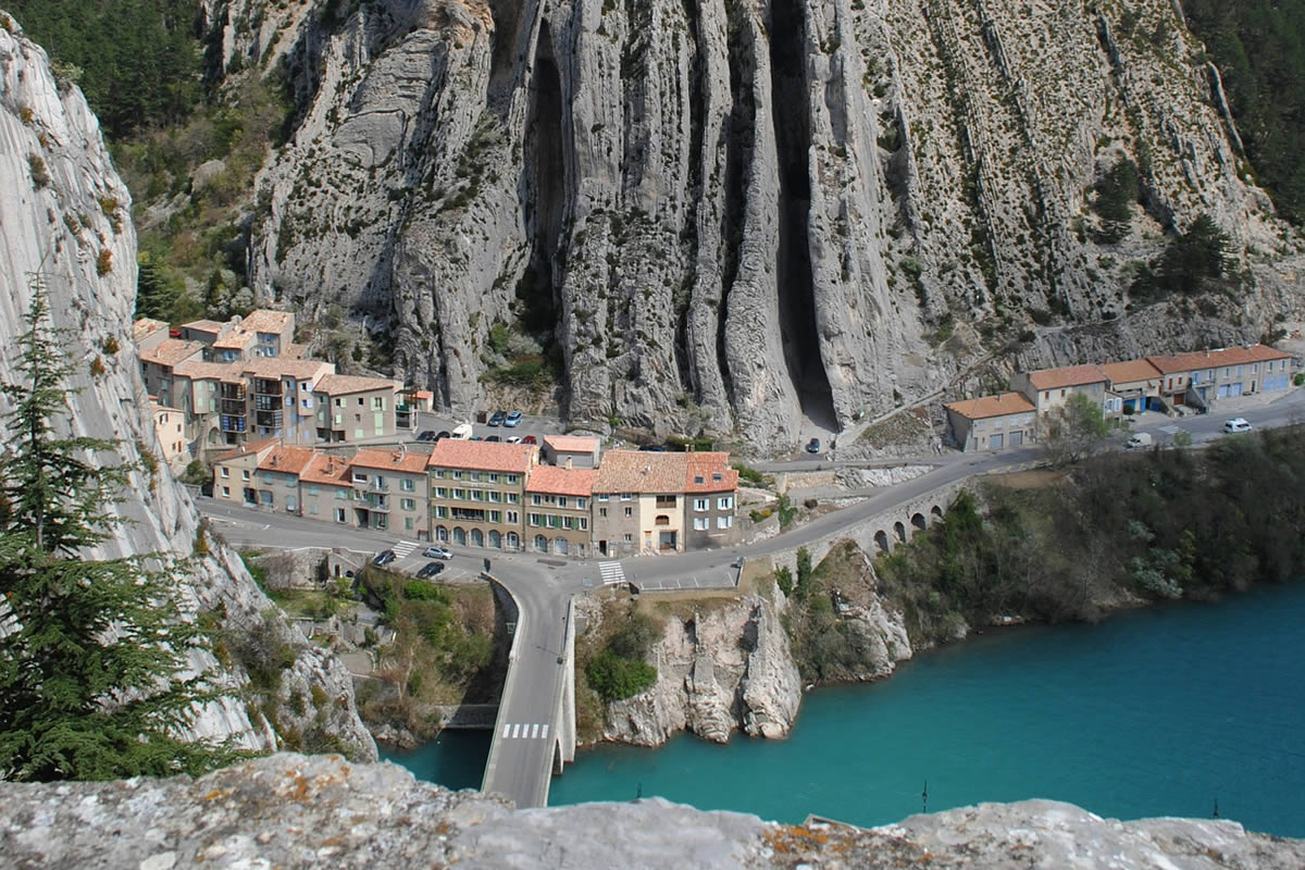 Sisteron an der Durance