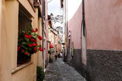 Gasse in Saorge