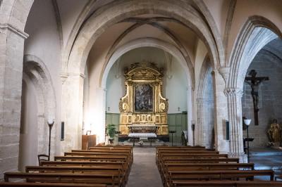 Kirche von Lourmarin Innenansicht