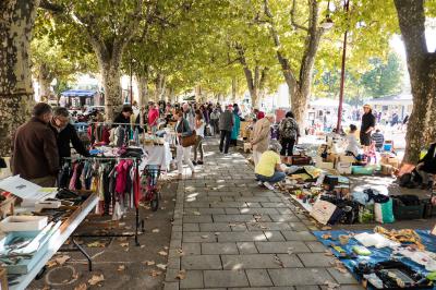 Flohmarkt in Riez